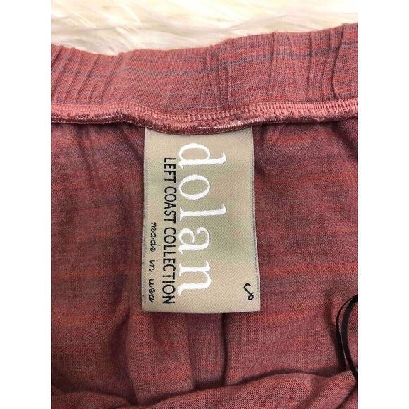 Anthropologie Dolan Left Coast Womens Charla Top Pink Off‎ Shoulder Ruffle S - Picture 6 of 9